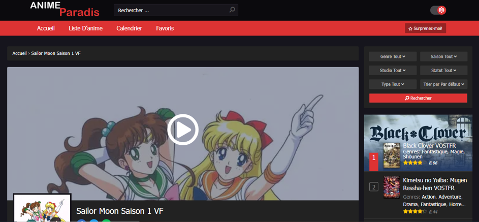 GTO Nana Sailor Moon où regarder les anciens mangas