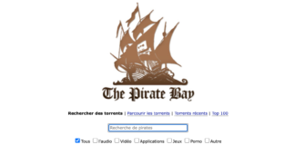 nouvelle adresse officielle The Pirate Bay