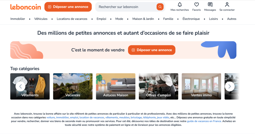 RECHERCHER ET CONSULTER DES ANNONCES LEBONCOIN CENTRE D AIDE intelligence overview
