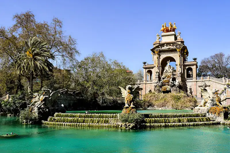 Fontaine du Parc de la Ciutadella à Barcelone