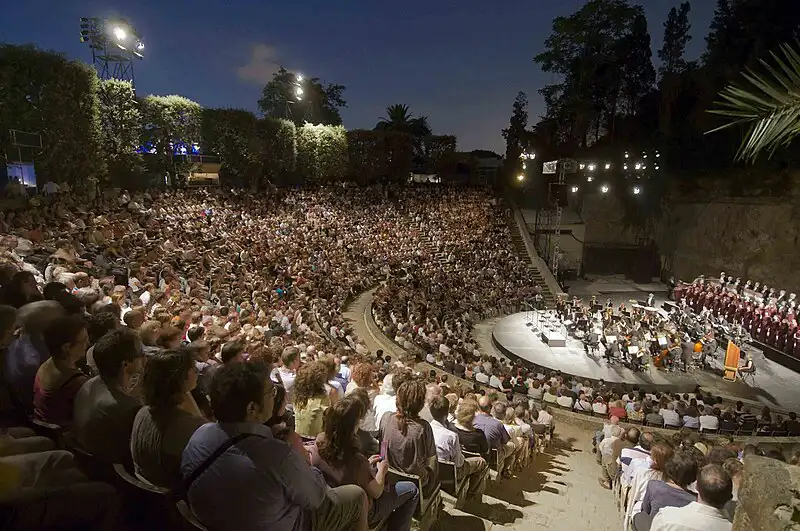 Teatre Grec, Amphitheatre de Barcelone