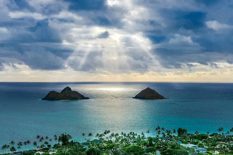 Plage de Lanikai, Hawaï