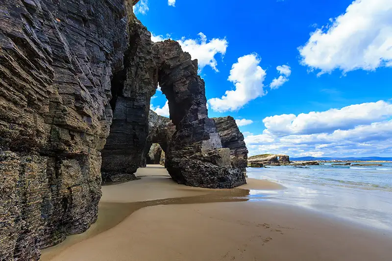 Playa de Las Catedrales, Galice