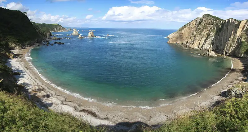 Playa del Silencio, Asturies