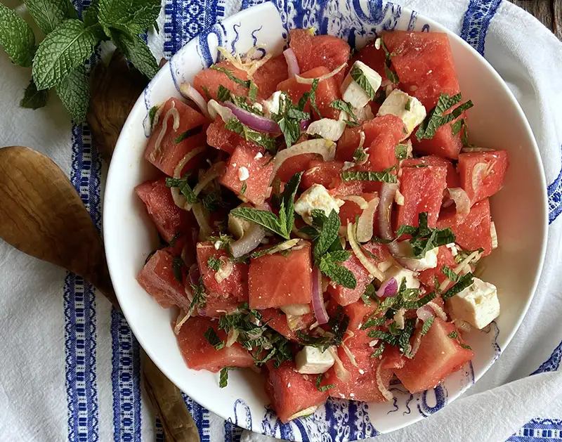 Salade de Pastèque et Feta