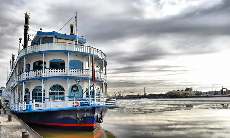 bateau a vapeur de Louisiane