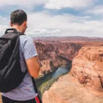 préparation d'une aventure au grand canyon