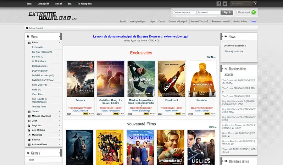 Extreme Down Io Ne Fonctionne Plus