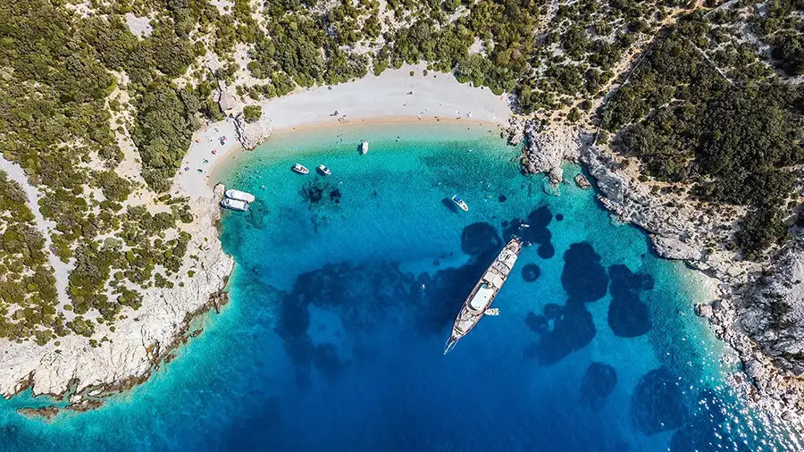 plage de Lubenice, Croatie