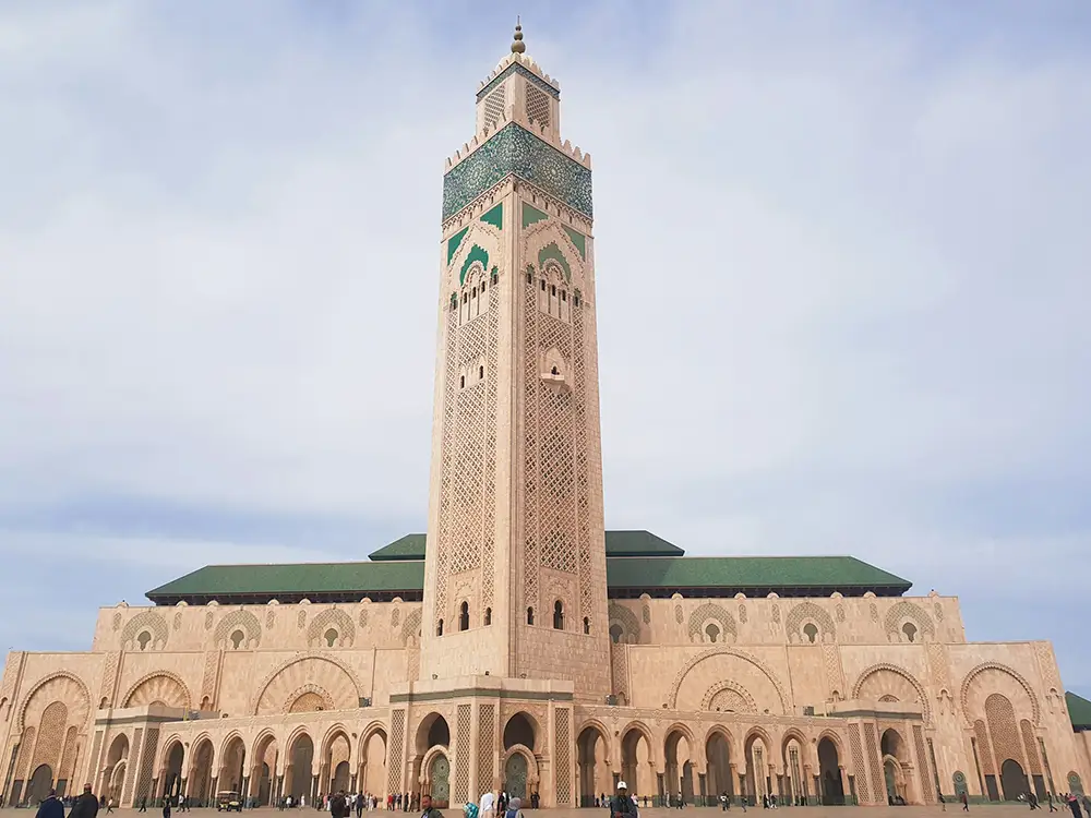 Mosquée Hassan II à Casablanca, Maroc