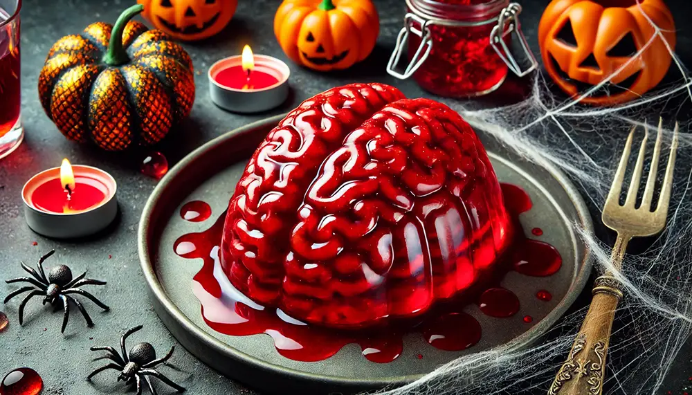 Le cerveau de gélatine : une recette créative pour Halloween