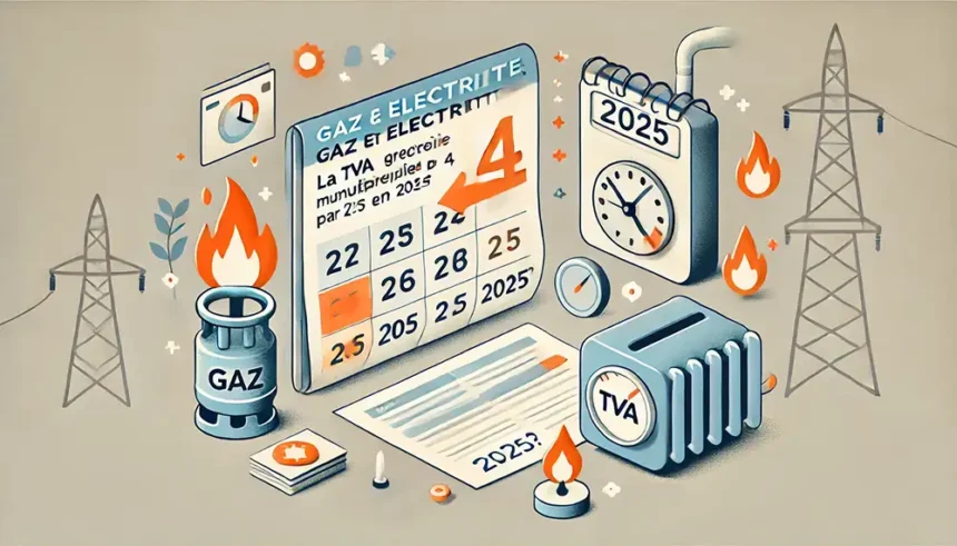 augmentation TVA sur gaz et électricité