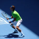 Rafael Nadal à Melbourne en Australie