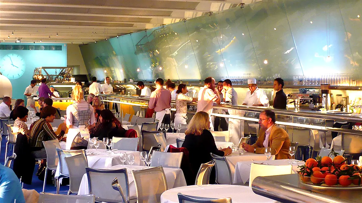 Intérieur du River Café Londres