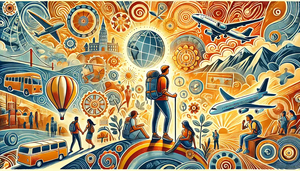 gap year, illustration de l'année sabbatique prise par les étudiants