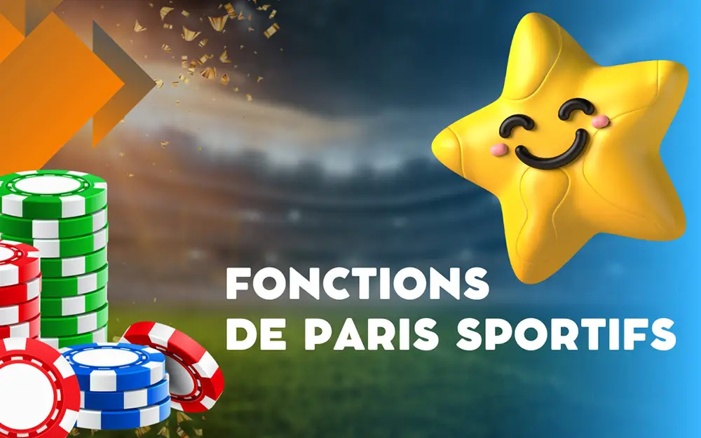 fonctions des paris sportifs sur 1Win