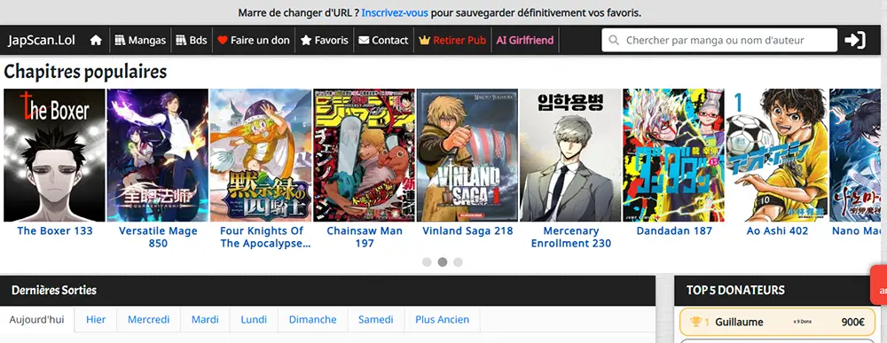 japscan screenshot