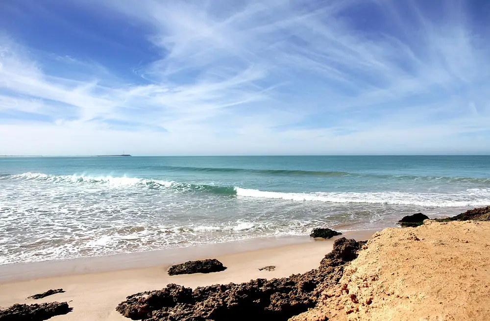Magnifique plage du Maroc, une destination idéale pour toute la famille