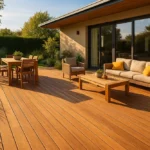 terrasse extérieure en bois