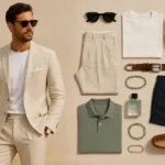 essentiels de mode masculine en été