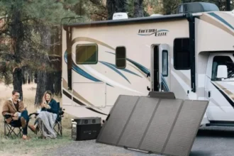 panneaux solaires portables en camping