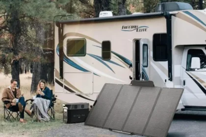 panneaux solaires portables en camping