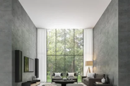 salon moderne bien pensé