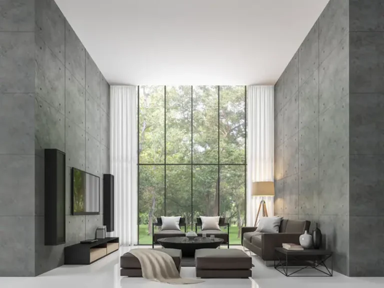 salon moderne bien pensé