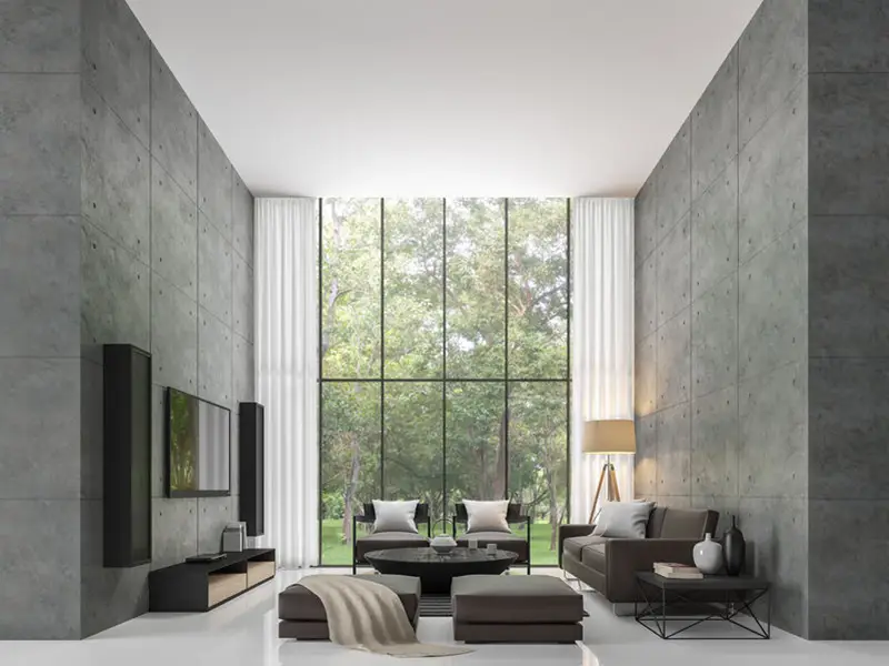 salon moderne bien pensé