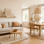 Maison à la décoration bohème pour illustrer les styles déco