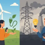 énergie verte vs énergie classique