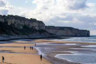 plage du débarquement Normandie