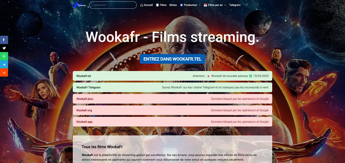 wookafr.blog Screenshot de la page d'information