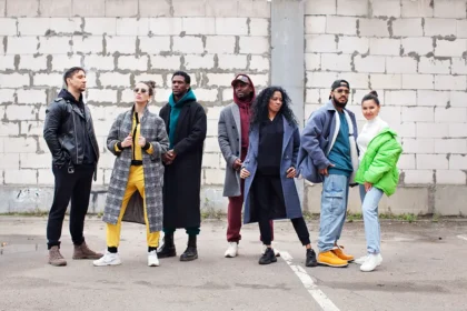 mode jeunes dans la rue