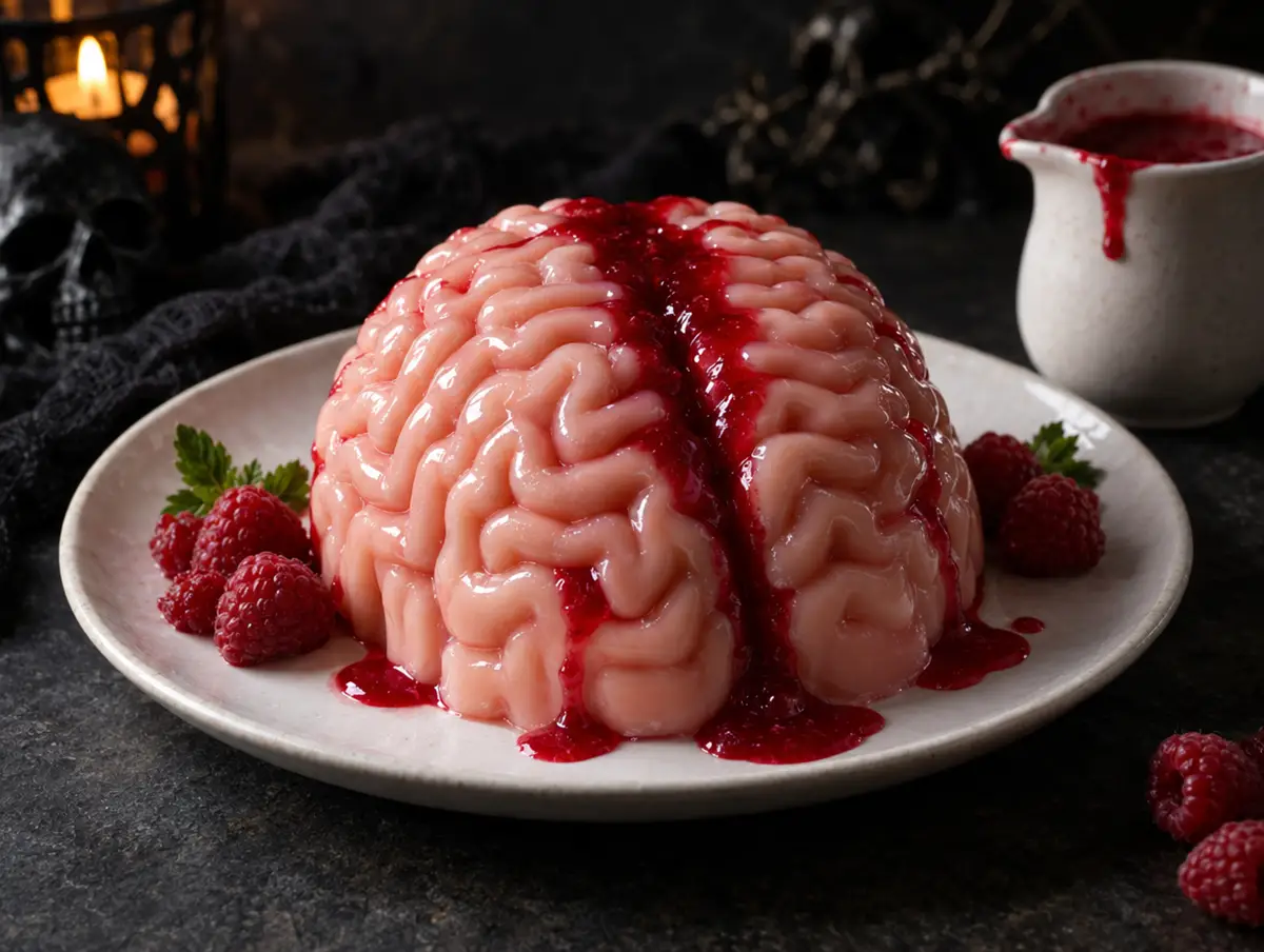 Le cerveau de gélatine : une recette créative pour Halloween