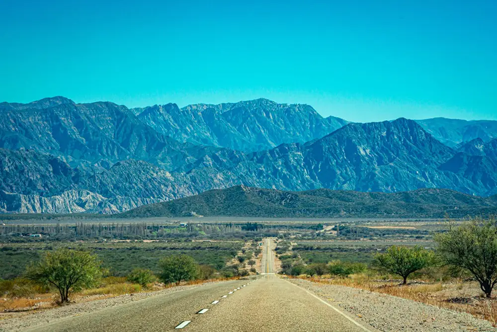 Route Campanas, La Rioja, Argentine