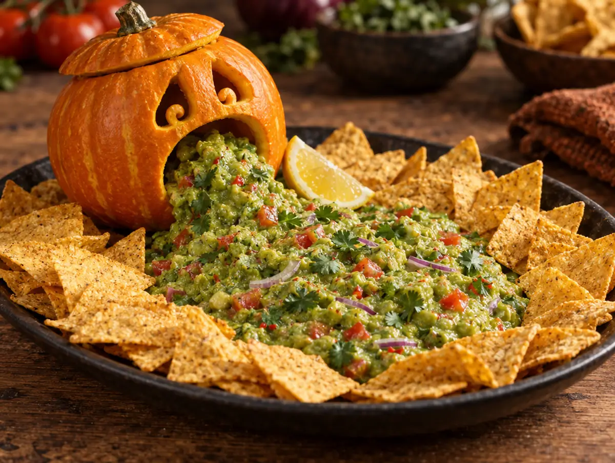 La citrouille vomissante - Recette amusante pour Halloween