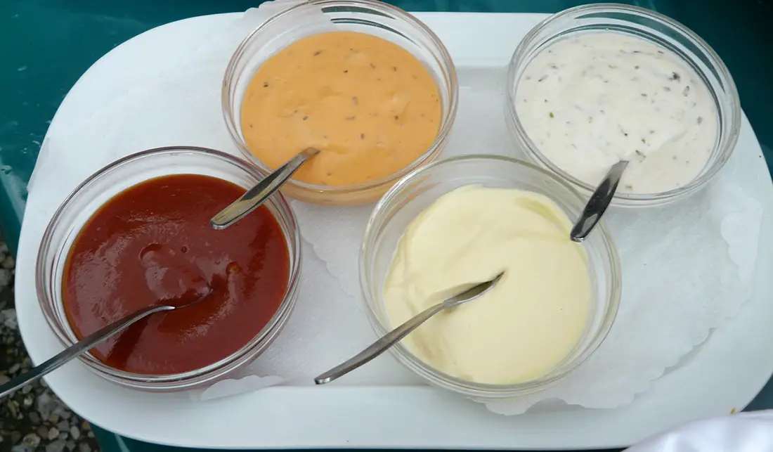 sauces industrielles à éviter