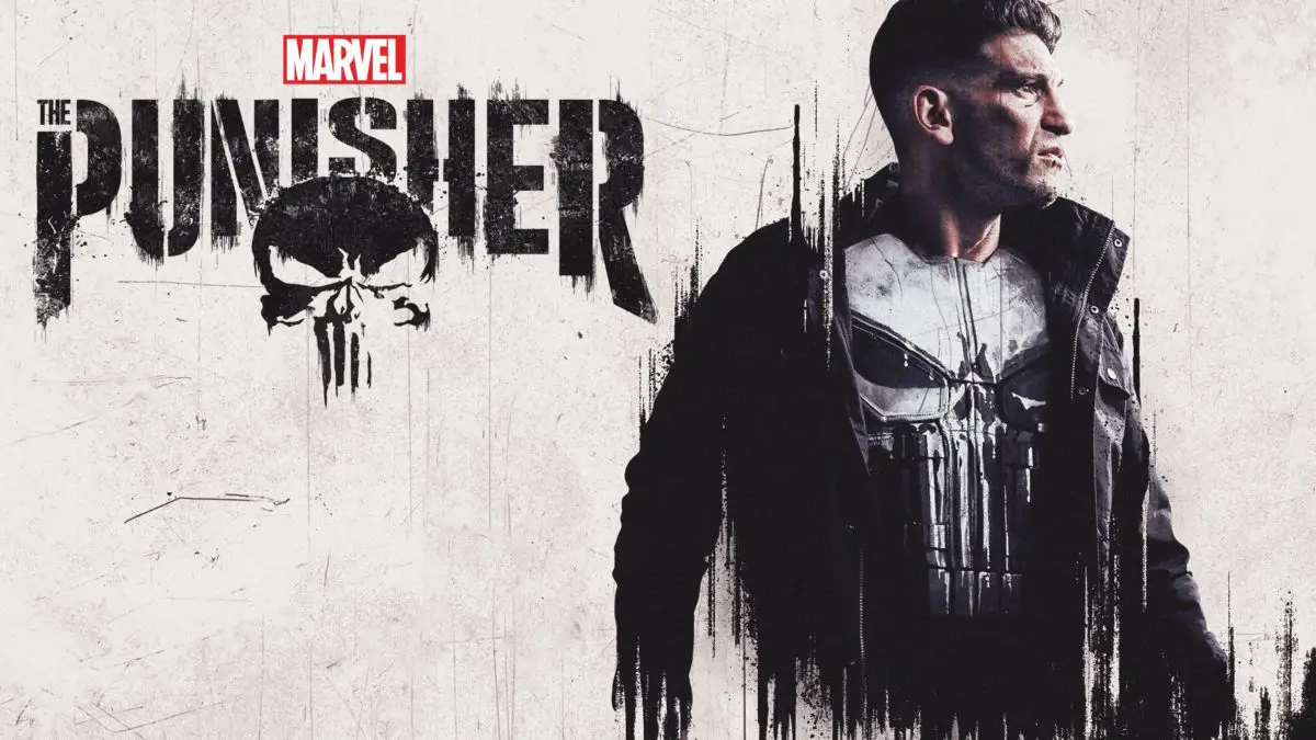Affiche de la série d'action The Punisher