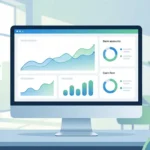 Tableau de bord de gestion de trésorerie illustrant les alternatives à Agicap