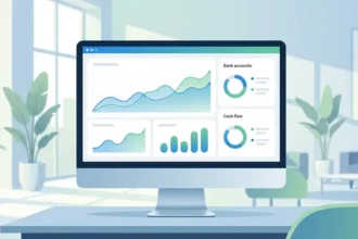 Tableau de bord de gestion de trésorerie illustrant les alternatives à Agicap