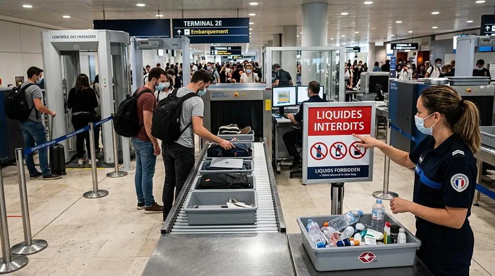 Préparer son passage à la sécurité de l'aéroport