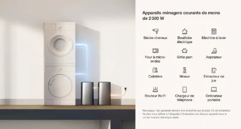 appareils ménagers multi-scénarios