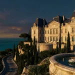 Château de luxe sur la Côte d'Azur, lieu de tournage de The White Lotus saison 4