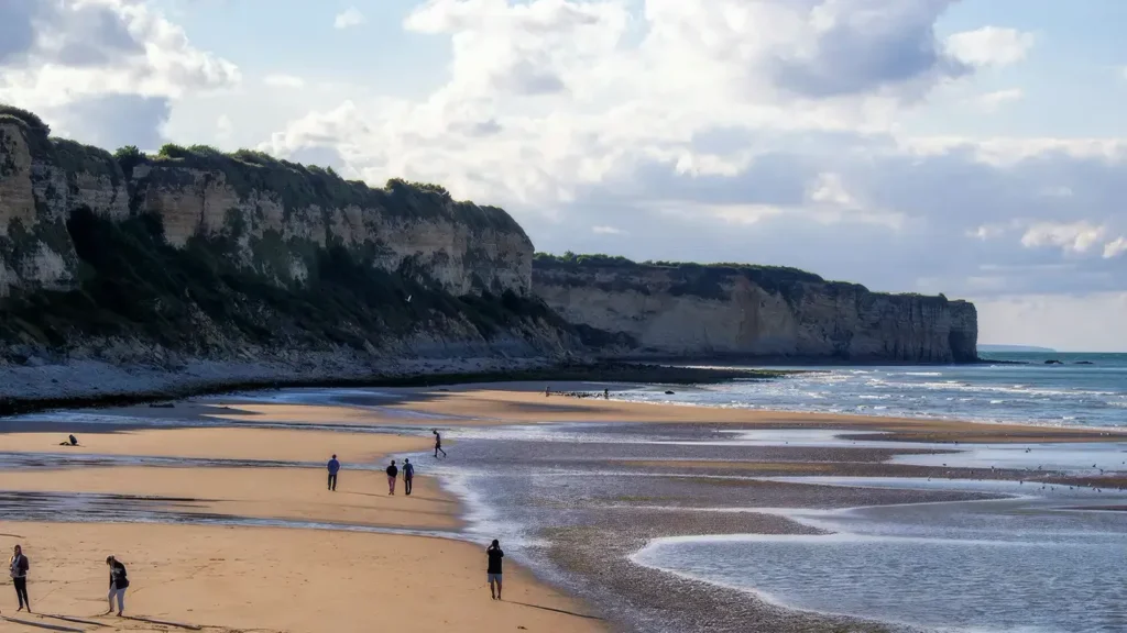 plage du débarquement Normandie
